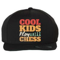 Cool Play Chess Player Chess Board Chess Lovers Wool Snapback Cap
