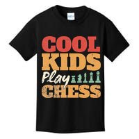 Cool Play Chess Player Chess Board Chess Lovers Kids T-Shirt