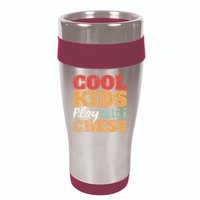 Cool Play Chess Player Chess Board Chess Lovers 16oz Travel Tumbler