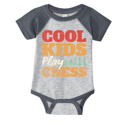 Cool Play Chess Player Chess Board Chess Lovers Infant Baby Jersey Bodysuit