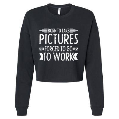 Camera Photography Camera Photographer Great Gift Cropped Pullover Crew