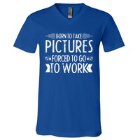 Camera Photography Camera Photographer Great Gift V-Neck T-Shirt