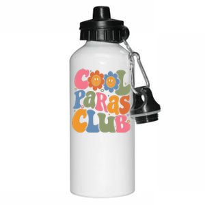 Cool Paras Club Paraprofessional Paraeducator Back To School Aluminum Water Bottle