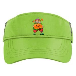 Clown Pumpkin Creepy Halloween Adult Drive Performance Visor