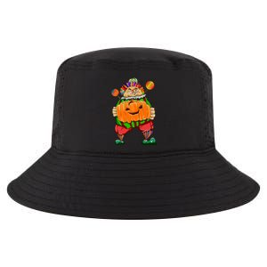 Clown Pumpkin Creepy Halloween Cool Comfort Performance Bucket Hat