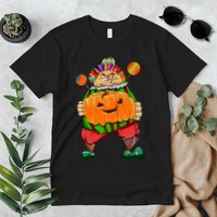Clown Pumpkin Creepy Halloween Premium T-Shirt