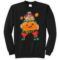 Clown Pumpkin Creepy Halloween Tall Sweatshirt