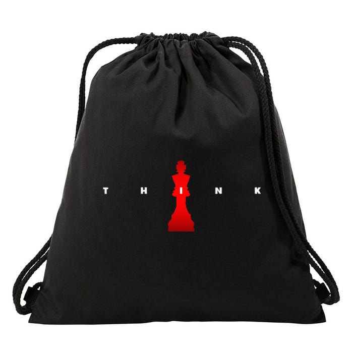 Chess Player Drawstring Bag