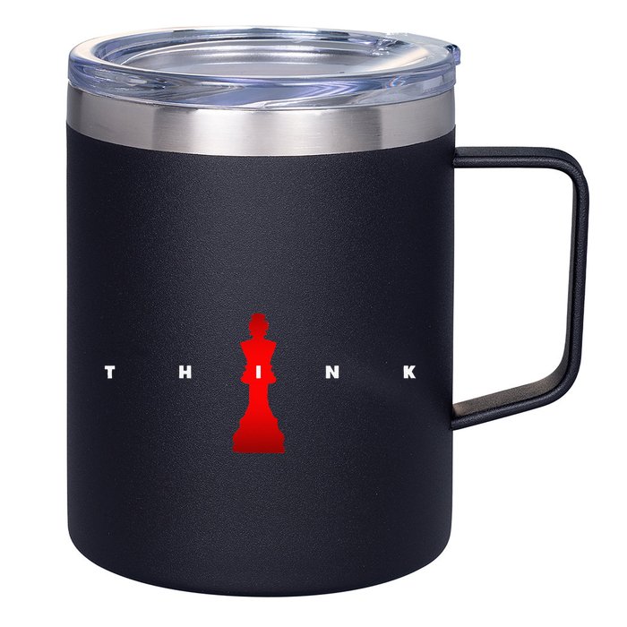 Chess Player 12oz Stainless Steel Coffee Mug