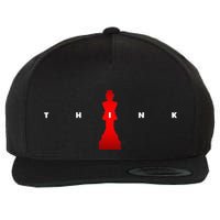Chess Player Wool Snapback Cap