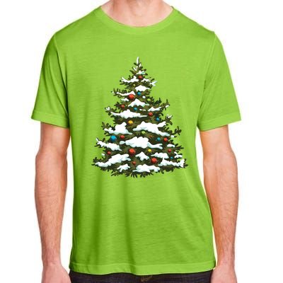 Christmas Pine Cute Holiday Xmas Matching Adult ChromaSoft Performance T-Shirt