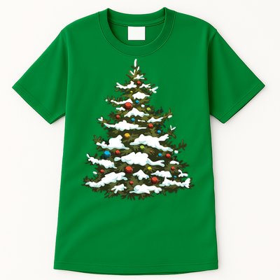 Christmas Pine Cute Holiday Xmas Matching Tall T-Shirt