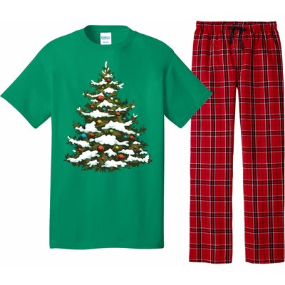 Christmas Pine Cute Holiday Xmas Matching Pajama Set