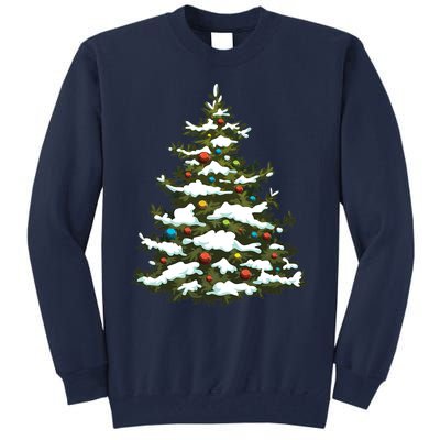 Christmas Pine Cute Holiday Xmas Matching Tall Sweatshirt