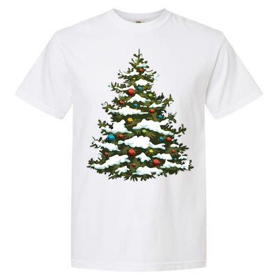 Christmas Pine Cute Holiday Xmas Matching Garment-Dyed Heavyweight T-Shirt