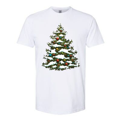 Christmas Pine Cute Holiday Xmas Matching Softstyle CVC T-Shirt