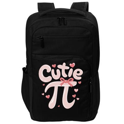 Cutie Pi Cute Math Nerd Funny Geek present for Pi Day Impact Tech Backpack