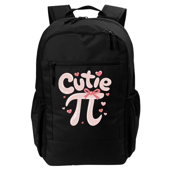 Cutie Pi Cute Math Nerd Funny Geek present for Pi Day Daily Commute Backpack