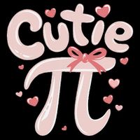 Cutie Pi Cute Math Nerd Funny Geek present for Pi Day Daily Commute Backpack