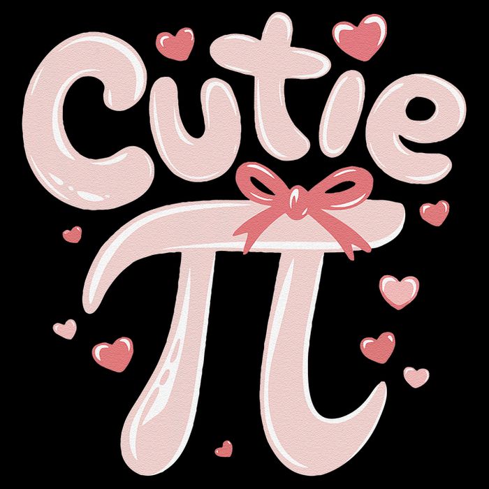 Cutie Pi Cute Math Nerd Funny Geek present for Pi Day Daily Commute Backpack
