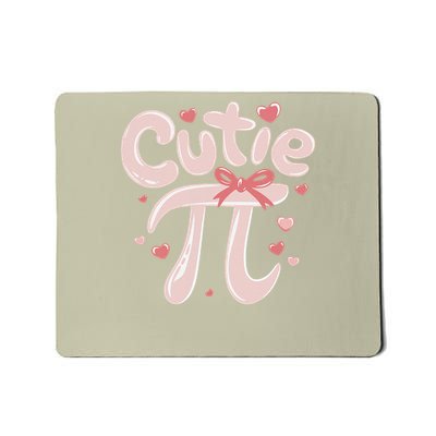 Cutie Pi Cute Math Nerd Funny Geek present for Pi Day Mousepad