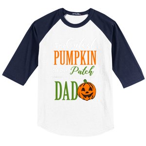 Cutest Pumpkin Calls Me Dad Halloween Matching Gift Cool Gift Baseball Sleeve Shirt