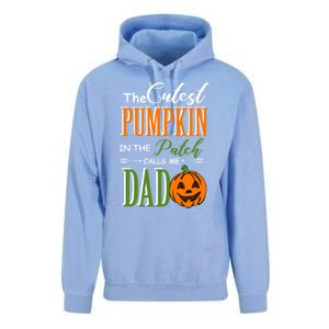 Cutest Pumpkin Calls Me Dad Halloween Matching Gift Cool Gift Unisex Surf Hoodie