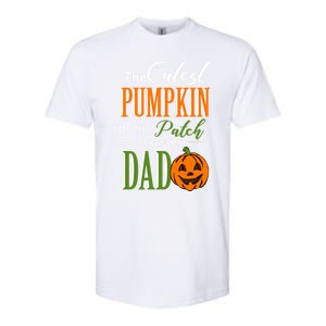 Cutest Pumpkin Calls Me Dad Halloween Matching Gift Cool Gift Softstyle CVC T-Shirt