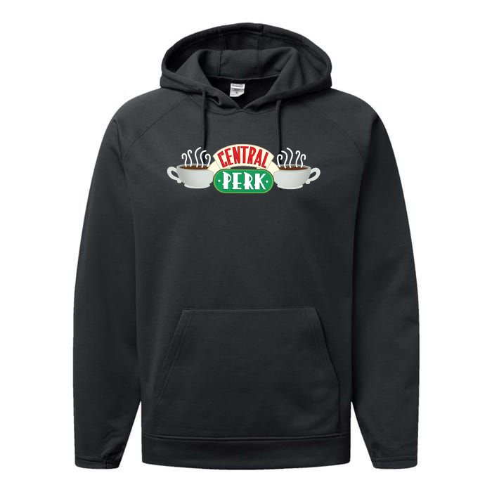 Central Perk Cafe Friends Performance Fleece Hoodie