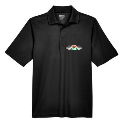 Central Perk Cafe Friends Men's Origin Performance Pique Polo