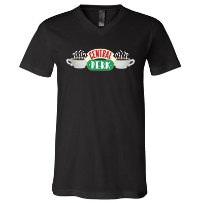 Central Perk Cafe Friends V-Neck T-Shirt