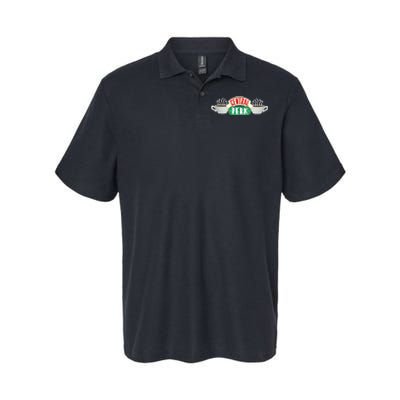 Central Perk Cafe Friends Softstyle Adult Sport Polo