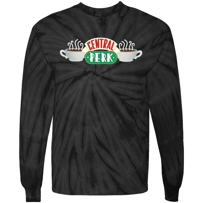 Central Perk Cafe Friends Tie-Dye Long Sleeve Shirt