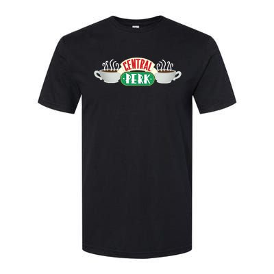 Central Perk Cafe Friends Softstyle CVC T-Shirt