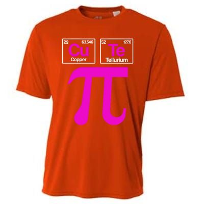 Cutie Pi Celebrate Pi Day March 14 Math And Science Lover Gift Cooling Performance Crew T-Shirt