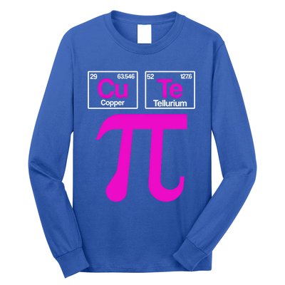 Cutie Pi Celebrate Pi Day March 14 Math And Science Lover Gift Long Sleeve Shirt