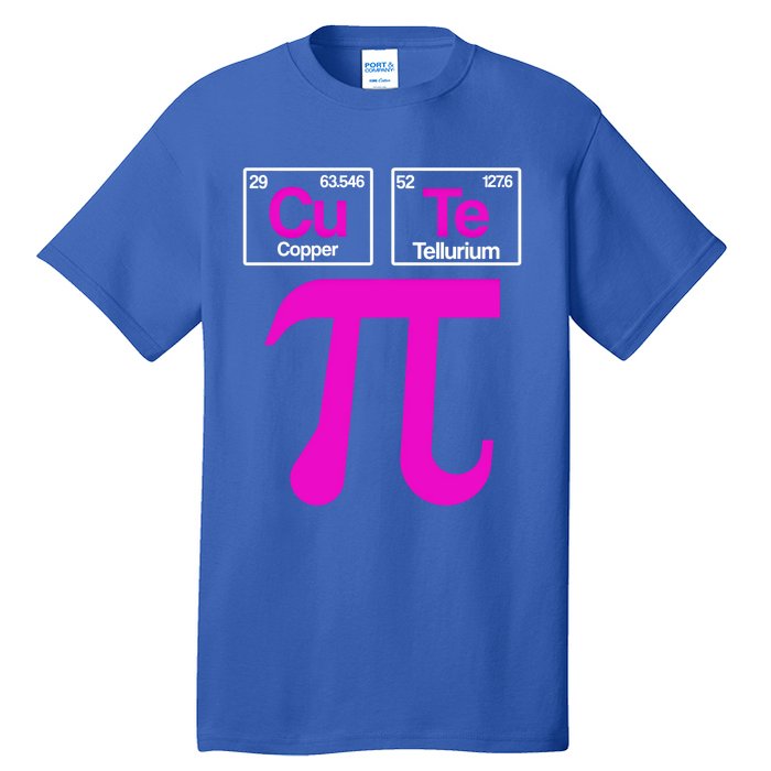 Cutie Pi Celebrate Pi Day March 14 Math And Science Lover Gift Tall T-Shirt