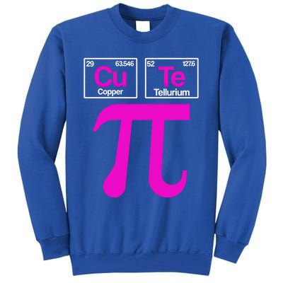 Cutie Pi Celebrate Pi Day March 14 Math And Science Lover Gift Tall Sweatshirt