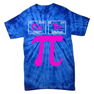 Cutie Pi Celebrate Pi Day March 14 Math And Science Lover Gift Tie-Dye T-Shirt