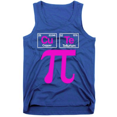 Cutie Pi Celebrate Pi Day March 14 Math And Science Lover Gift Tank Top