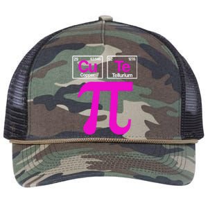 Cutie Pi Celebrate Pi Day March 14 Math And Science Lover Gift Retro Rope Trucker Hat Cap