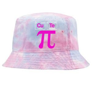 Cutie Pi Celebrate Pi Day March 14 Math And Science Lover Gift Tie-Dyed Bucket Hat