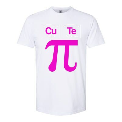 Cutie Pi Celebrate Pi Day March 14 Math And Science Lover Gift Softstyle CVC T-Shirt