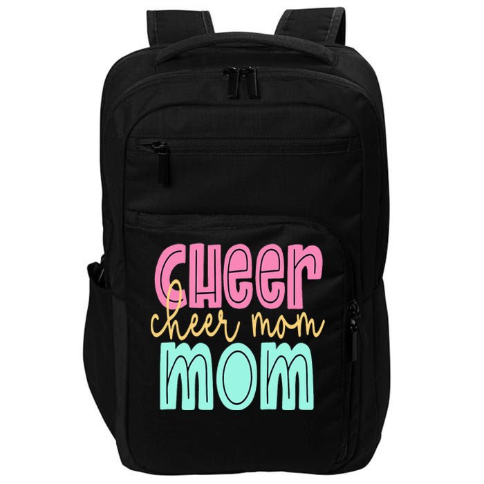 Cheerleader Proud Cheer Mom Pride Sports Supporter Impact Tech Backpack