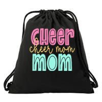 Cheerleader Proud Cheer Mom Pride Sports Supporter Drawstring Bag