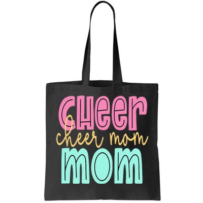 Cheerleader Proud Cheer Mom Pride Sports Supporter Tote Bag