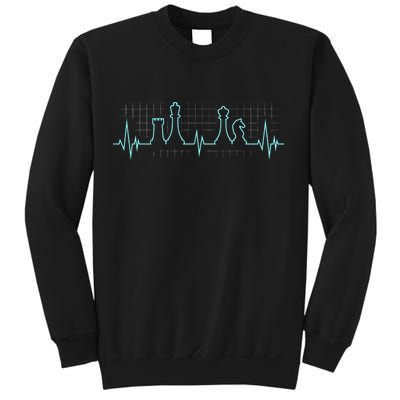 Chess Player Chess Club Chess Heartbeat Love Chess Chess Sweatshirt