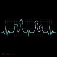 Chess Player Chess Club Chess Heartbeat Love Chess Chess Youth Performance Sprint T-Shirt
