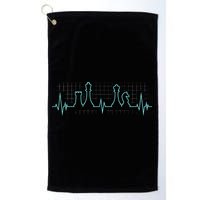 Chess Player Chess Club Chess Heartbeat Love Chess Chess Golf Towel
