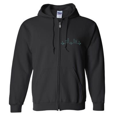 Chess Player Chess Club Chess Heartbeat Love Chess Chess Full Zip Hoodie